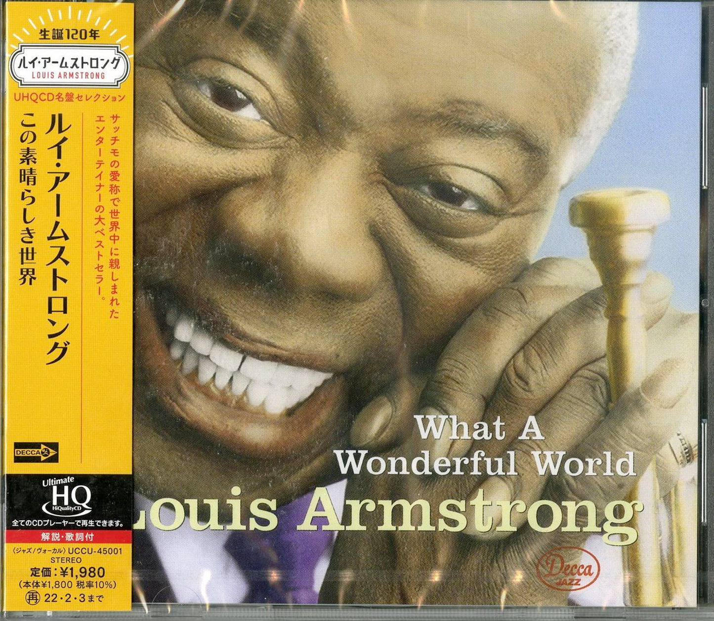 Louis Armstrong - What A Wonderful World - Japan  UHQCD