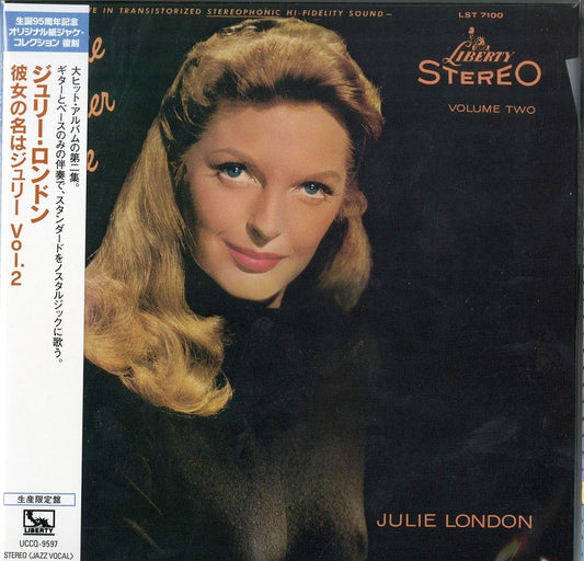 Julie London - Julie Is Her Name Vol.2 - Japan  Mini LP CD Limited Edition