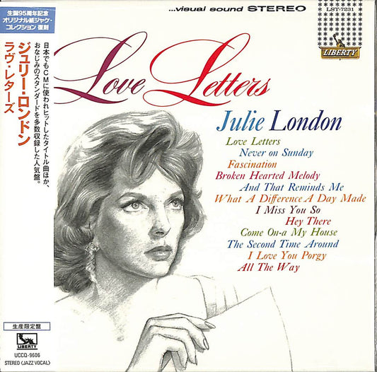 Julie London - Love Letters - Japan  Mini LP CD Limited Edition