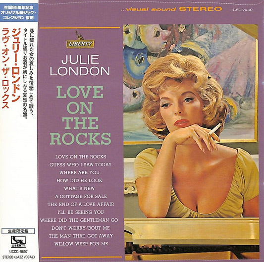 Julie London - Love On The Rocks - Japan  Mini LP CD Limited Edition
