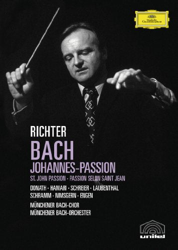 Karl Richter Munchener Bac - Bach, Johann Sebastian :Johannes-Passion - Japan DVD Limited Edition