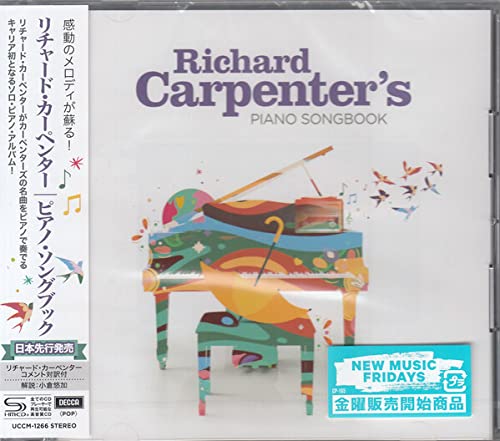 Richard Carpenter - Piano Songbook - Japan  SHM-CD