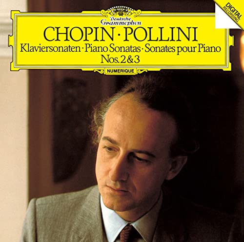 Maurizio Pollini - Chopin: Piano Sonatas Nos.2 & 3 - Japan  UHQCD Limited Edition