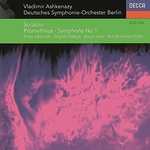 Vladimir Ashkenazy - Scriabin: Symphonies Nos.1 & 5 - Japan  SHM-CD
