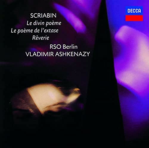 Vladimir Ashkenazy - Scriabin: Symphonies Nos.3 & 4. Etc. - Japan  SHM-CD