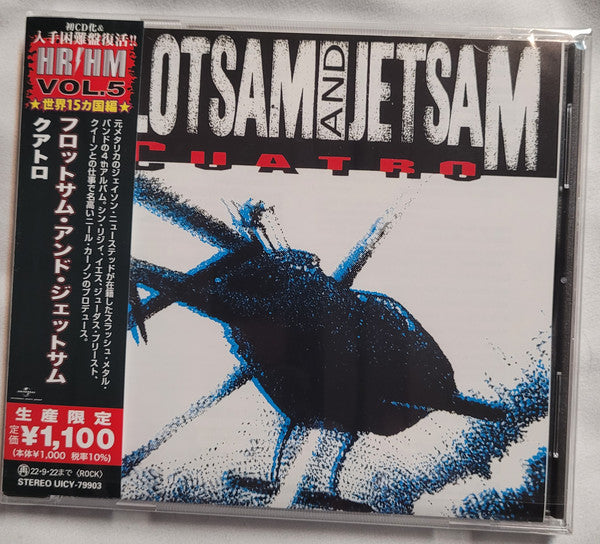 Flotsam & Jetsam - Cuatro - Japan  CD Limited Edition