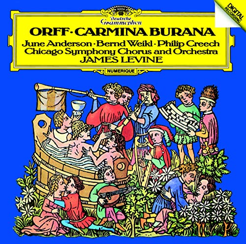 James Levine - Orff: Carmina Burana - Japan  UHQCD Limited Edition
