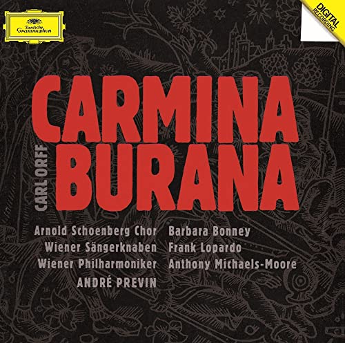 Andre Previn - Orff: Carmina Burana - Japan  UHQCD Limited Edition