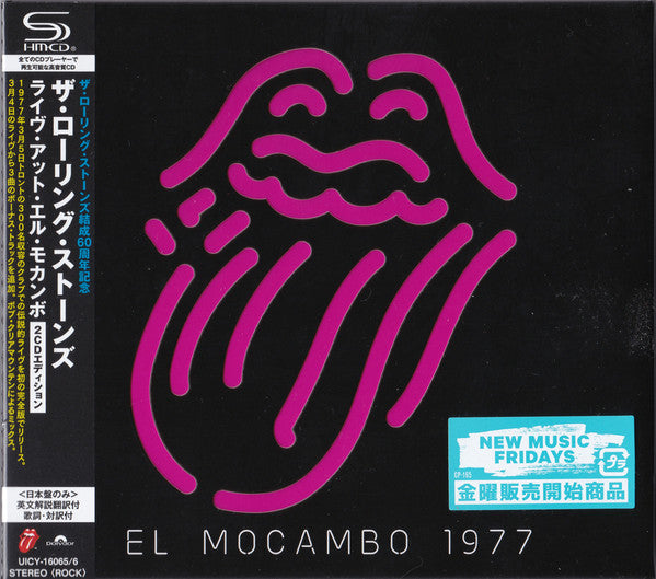 The Rolling Stones - Live At The El Mocambo - Japan  2 SHM-CD+Book Bonus Track