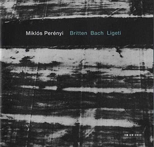 Miklos Perenyi - Britten, Bach, Ligeti - SHM-CD - Japan SHM-CD