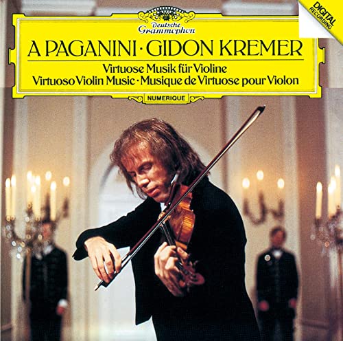 Gidon Kremer (violin)-A Paganini - Virtuoso Violin Music - Japan  UHQCD