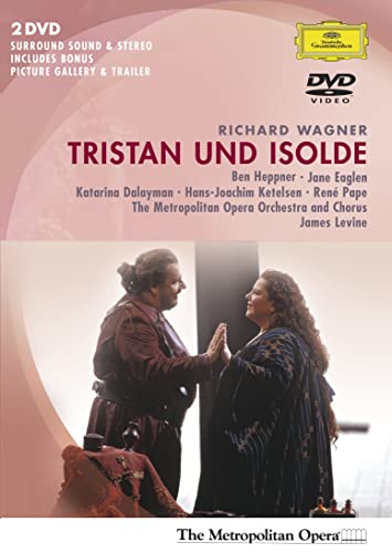 James Levine (conductor) - Tristan Und Isolde: Dorn Levine / Met Opera Eaglen Heppner Dalayman - Japan DVD