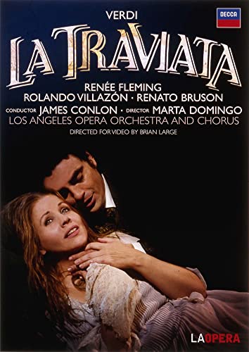 Renee Fleming (soprano) - La Traviata: Domingo Conlon / Los Angeles Opera Fleming Villazon Bruson - Japan DVD