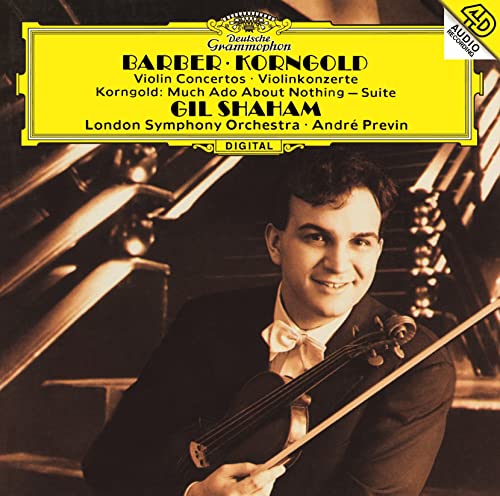 Gil Shaham (violin) - Barber & Korngold: Violin Concertos. Etc. - SHM-CD - Japan SHM-CD