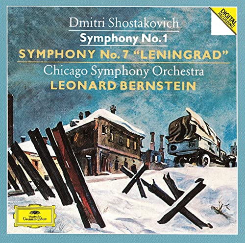 Leonard Bernstein (conductor) - Shostakovich: Symphonies No.1 and 7 - Japan 2 SHM-CD