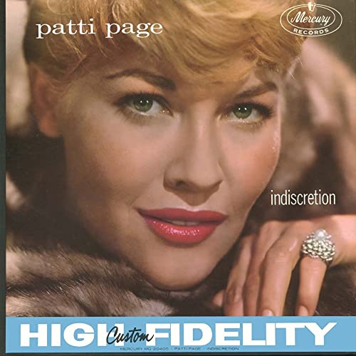 Patti Page - Indiscretion - Japan Mini LP CD