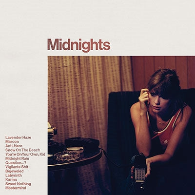Taylor Swift - Midnights: Blood Moon Edition Japan CD Bonus Track