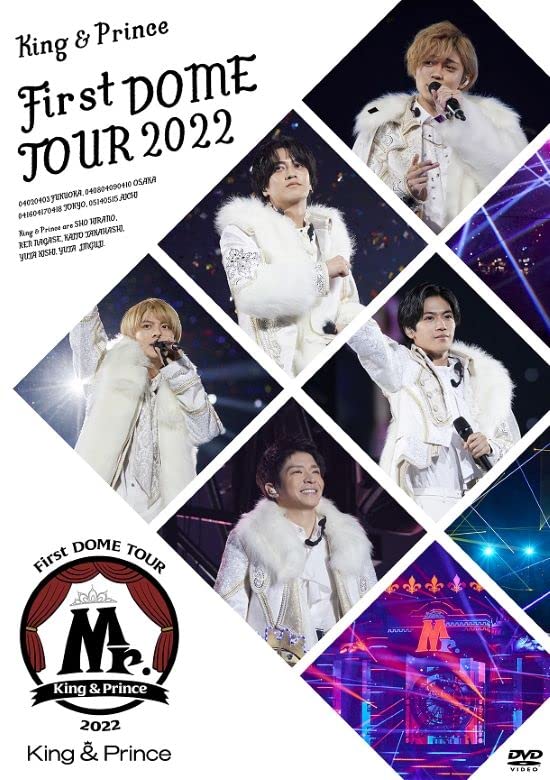 King & Prince - King & Prince First Dome Tour 2022 Mr. - Japan 3 DVD