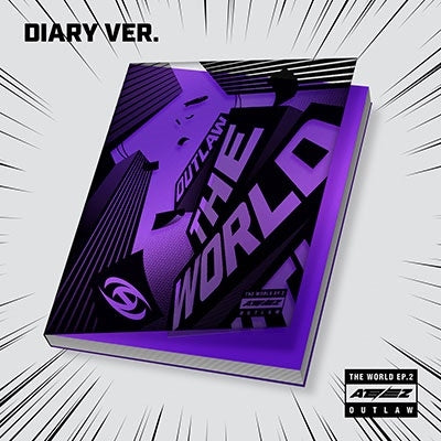 Ateez - THE WORLD EP.2 : OUTLAW＜DIARY VER.＞ - Import CD