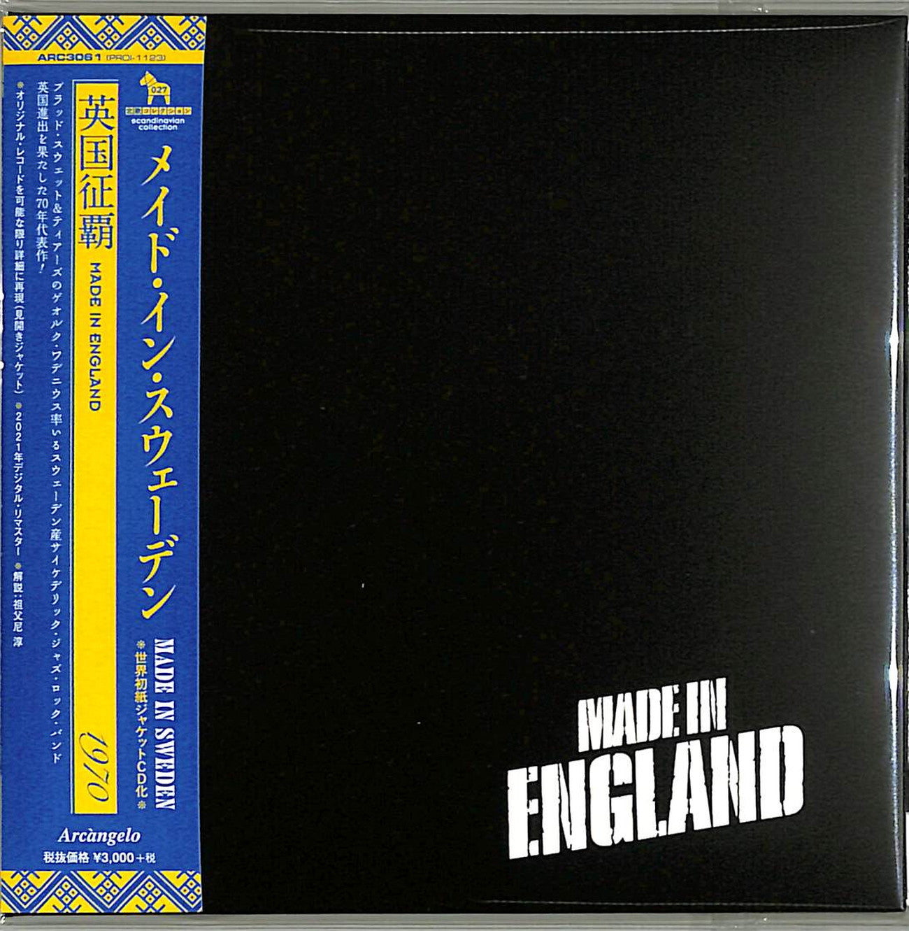 Made In Sweden - Made In England - Japan  Mini LP CD