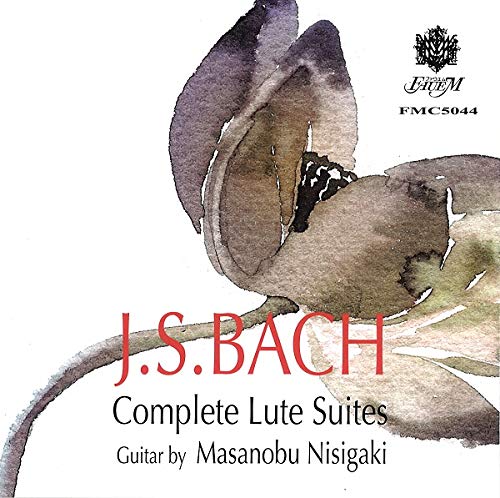 Masanobu Nisigaki - Complete Lute Suites / J.S Bach - Japan CD