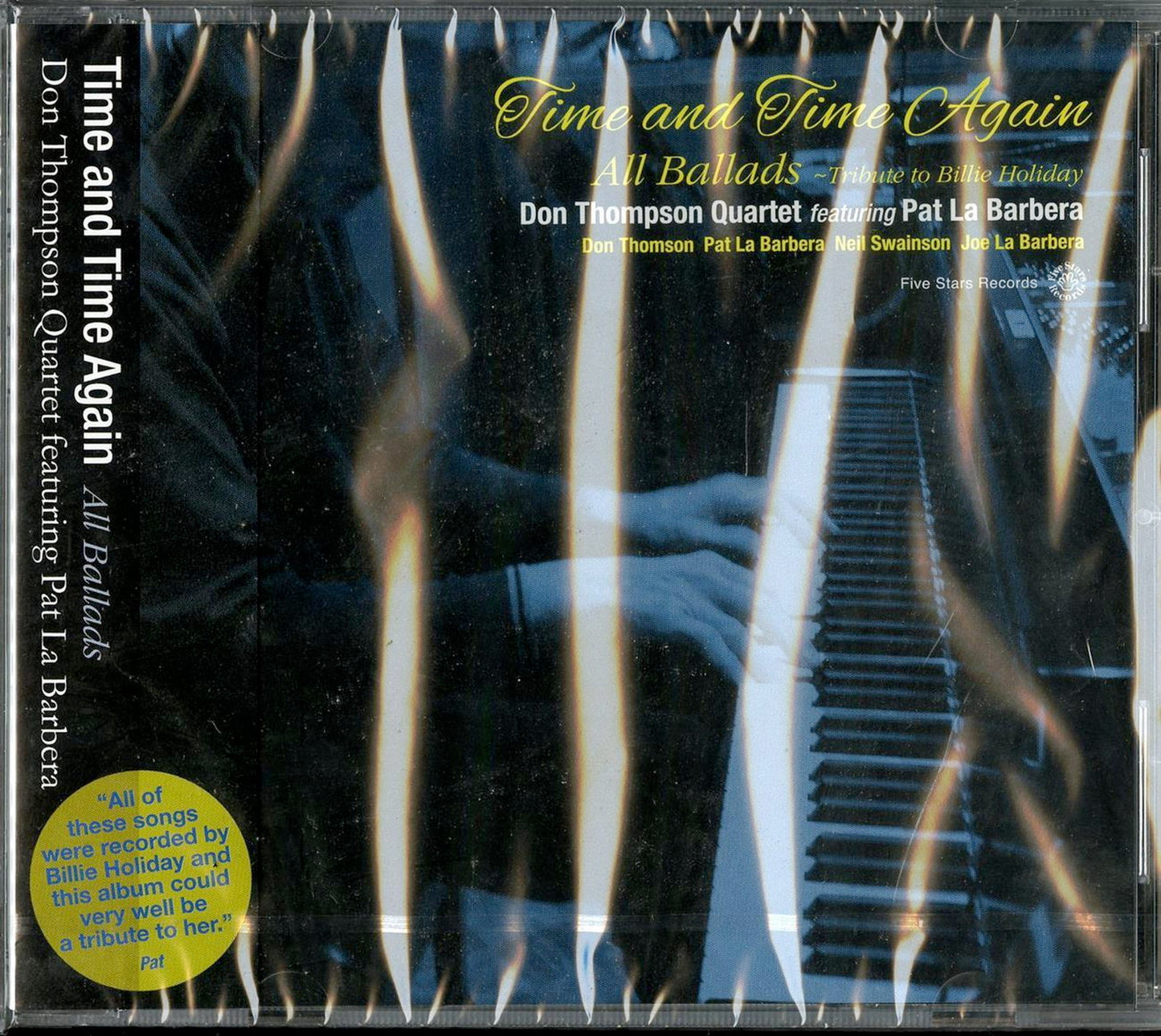 Don Thompson & Pat La Barbera - Time And Time Again: All Ballads - Tribute To Billie Holiday