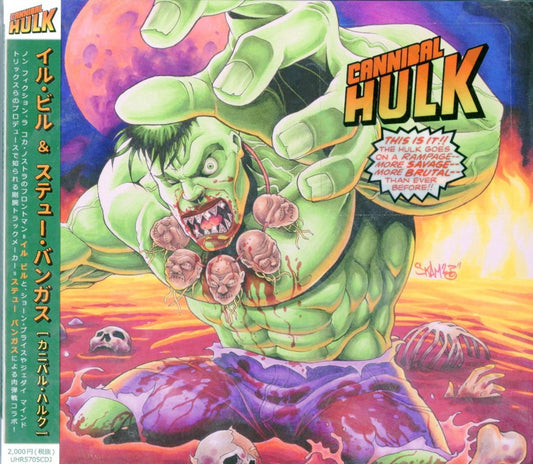Ill Bill & Stu Bangas - Cannibal Hulk - Import  With Japan Obi