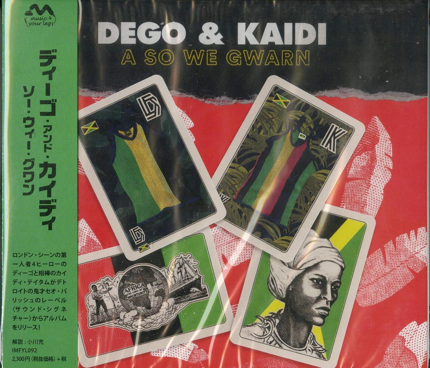 Dego & Kaidi - So We Gwarn - Japan CD