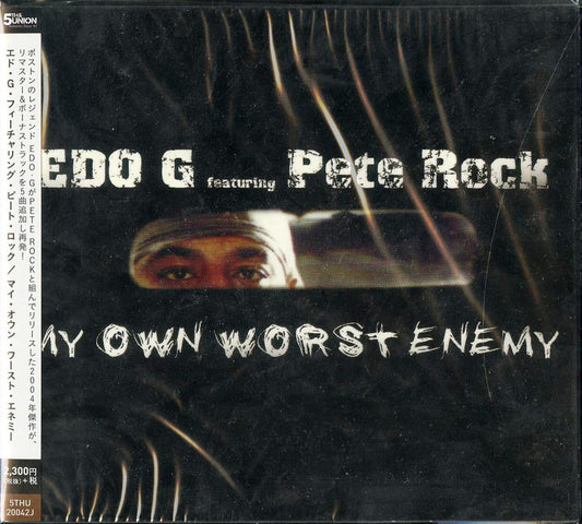 Edo.G Feat.Pete Rock - My Own Worst Enemy - Japan  CD Limited Edition