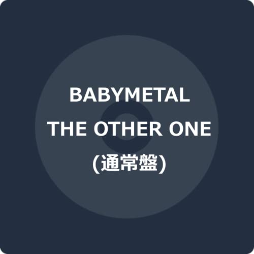 Babymetal - The Other One [Regular Edition (First Press)] - Japan CD