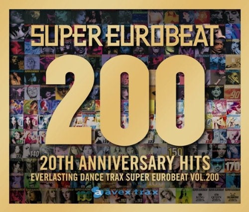 Various Artists - SUPER EUROBEAT VOL.200 （+DVD） - Japan 3 CDs