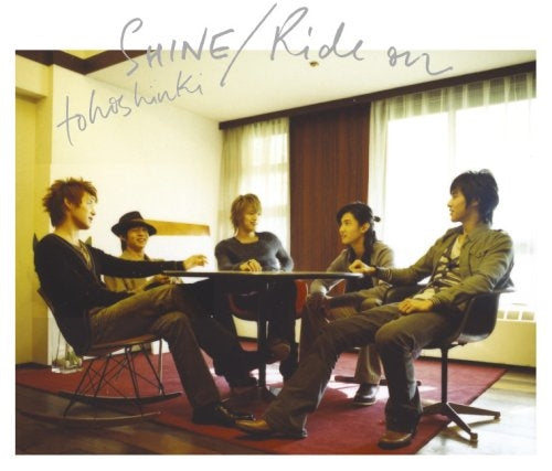 Dong Bang Shin Ki (Tohoshinki) - Shine / Ride On - Japan CD