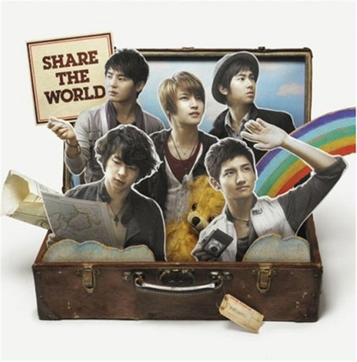 Dong Bang Shin Ki (Tohoshinki) - Share The World / We Are! - CD+DVD Bonus Track