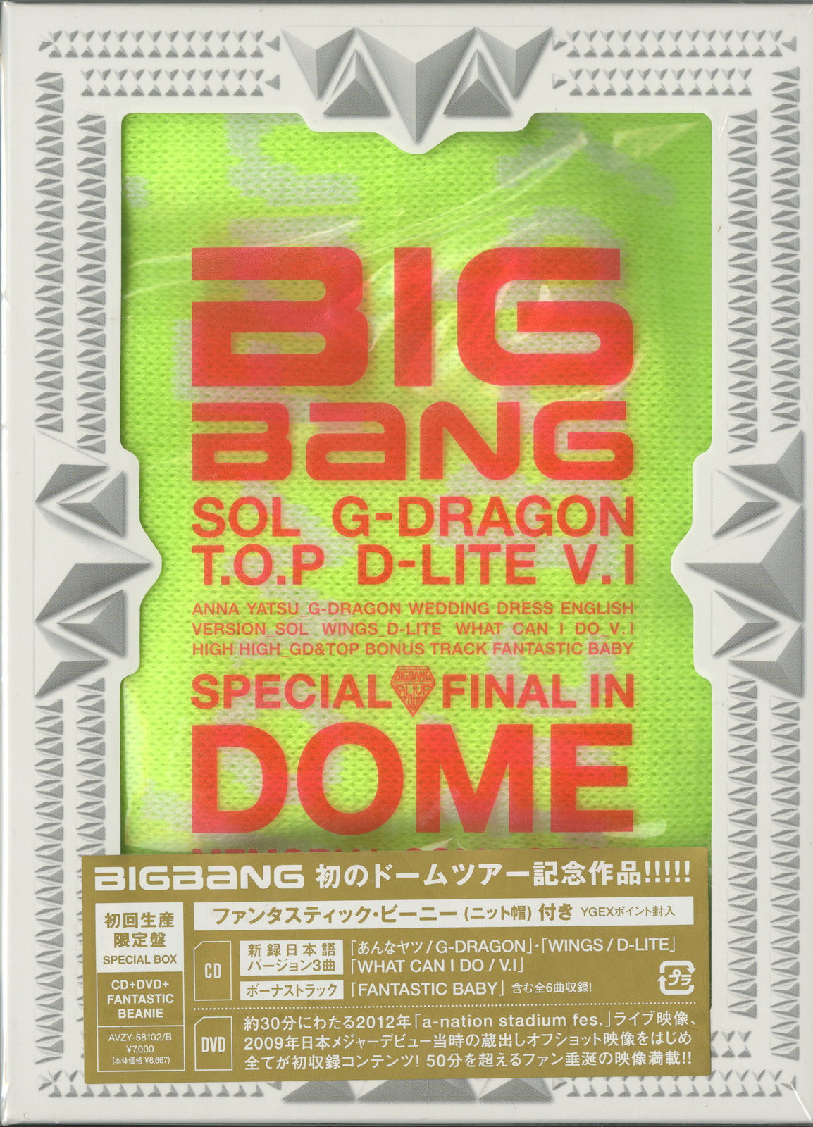 Bigbang - Special Final In Dome Memorial Collection - Japan CD+