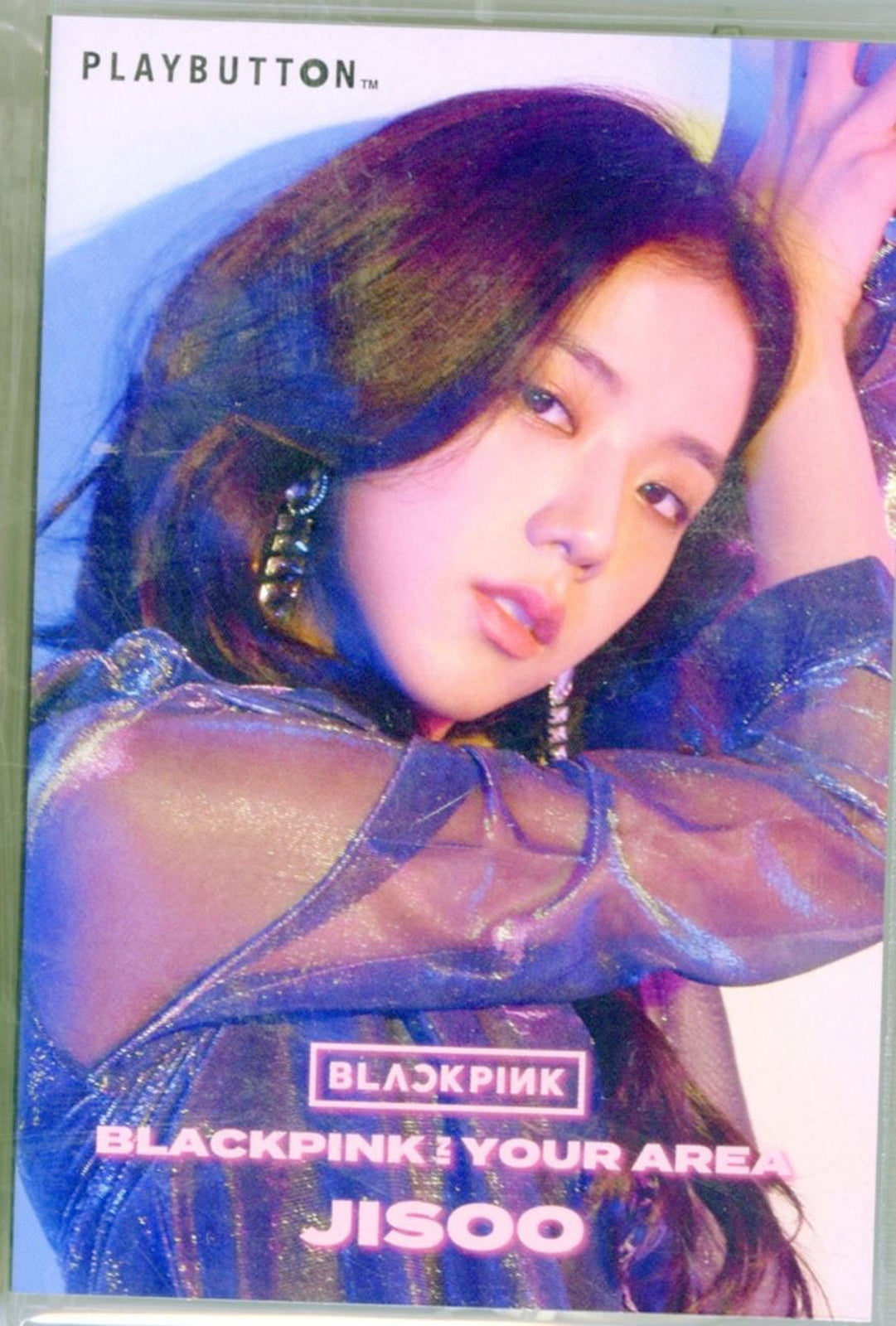 Blackpink - Blackpink In Your Area (Jisoo Ver.) PLAYBUTTON - Japan  CD Limited Edition