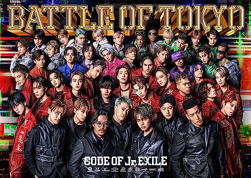 GENERATIONS from EXILE TRIBE 、 THE RAMPAGE from EXILE TRIBE 、 FANTASTICS from EXILE TRIBE 、 BALLISTIK BOYZ from EXILE TRIBE 、 PSYCHIC FEVER from EXILE TRIBE - Battle Of Tokyo Code Of Jr.EXILE - Japan CD + Blu-ray / Regular Edition