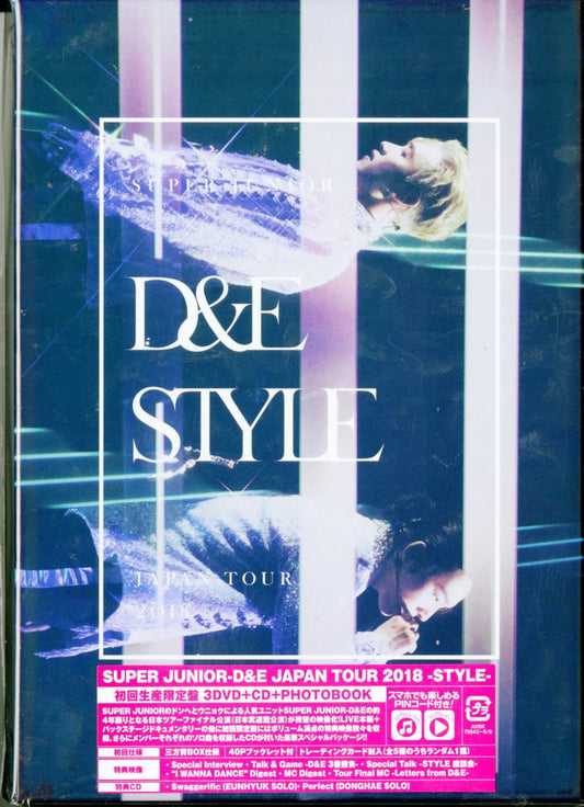Super Junior-D&E - Super Junior-D&E Japan Tour 2018 -Style- - 3 DVD+CD+Book Limited Edition