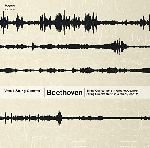 Verus String Quartet - Beethoven: String Quartets Nos.5 & 15 - Japan CD