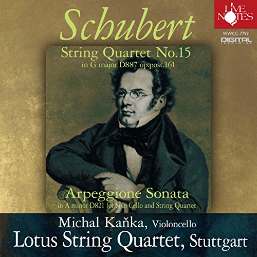 Lotus String Quartet. Michal Kanka - Schubert: String Quartet No. 15 - Japan CD