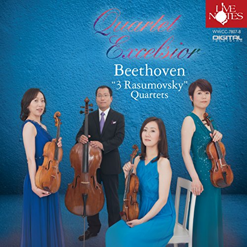 Quartet Excelsior - Beethoven: 3 Rasumovsky-Quartets - Japan  2 CD