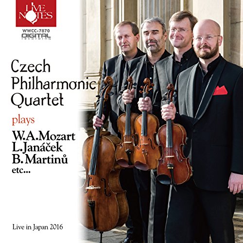Czech Philharmonic Quartet - Live In Tokyo 2016 - Japan CD