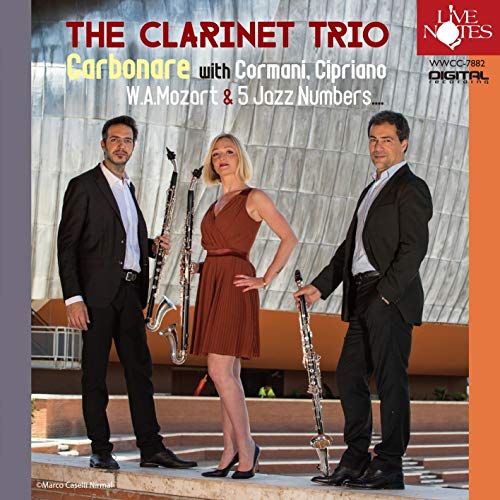 Carbonare Clarinet Trio - Mozart! & Jazz! - Japan CD