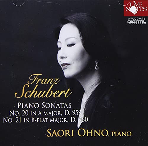 Ono Saori - Piano Sonata, 20, 21, - Japan CD
