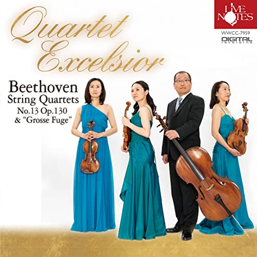 String Quartet, 13, Great Fugue: Quartet Excelsior‐Beethoven (1770-1827) - Japan CD