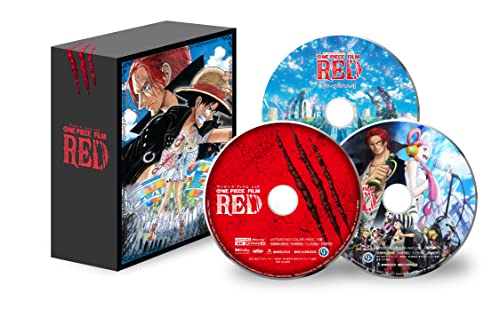 Animation - ONE PIECE FILM RED Deluxe Limited Edition [ULTRA HD Blu-ray + Blu-ray] [Limited Release] - Japan Ultra HD Blu-ray