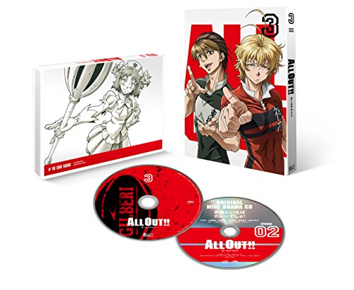 Animation - ALL OUT!! Vol.3 - Japan Blu-ray Disc Limited Edition