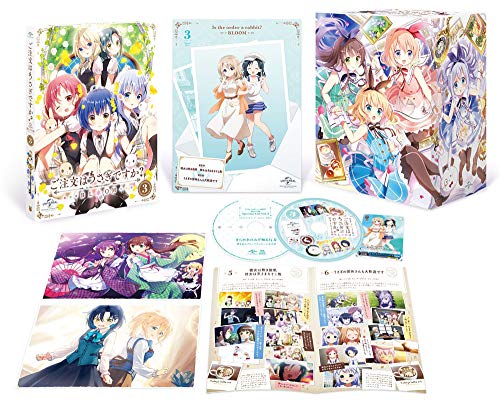Animation - Is the Order a Rabbit? Bloom Vol.3 w/ Box - Japan Blu-ray Disc Limited Edition