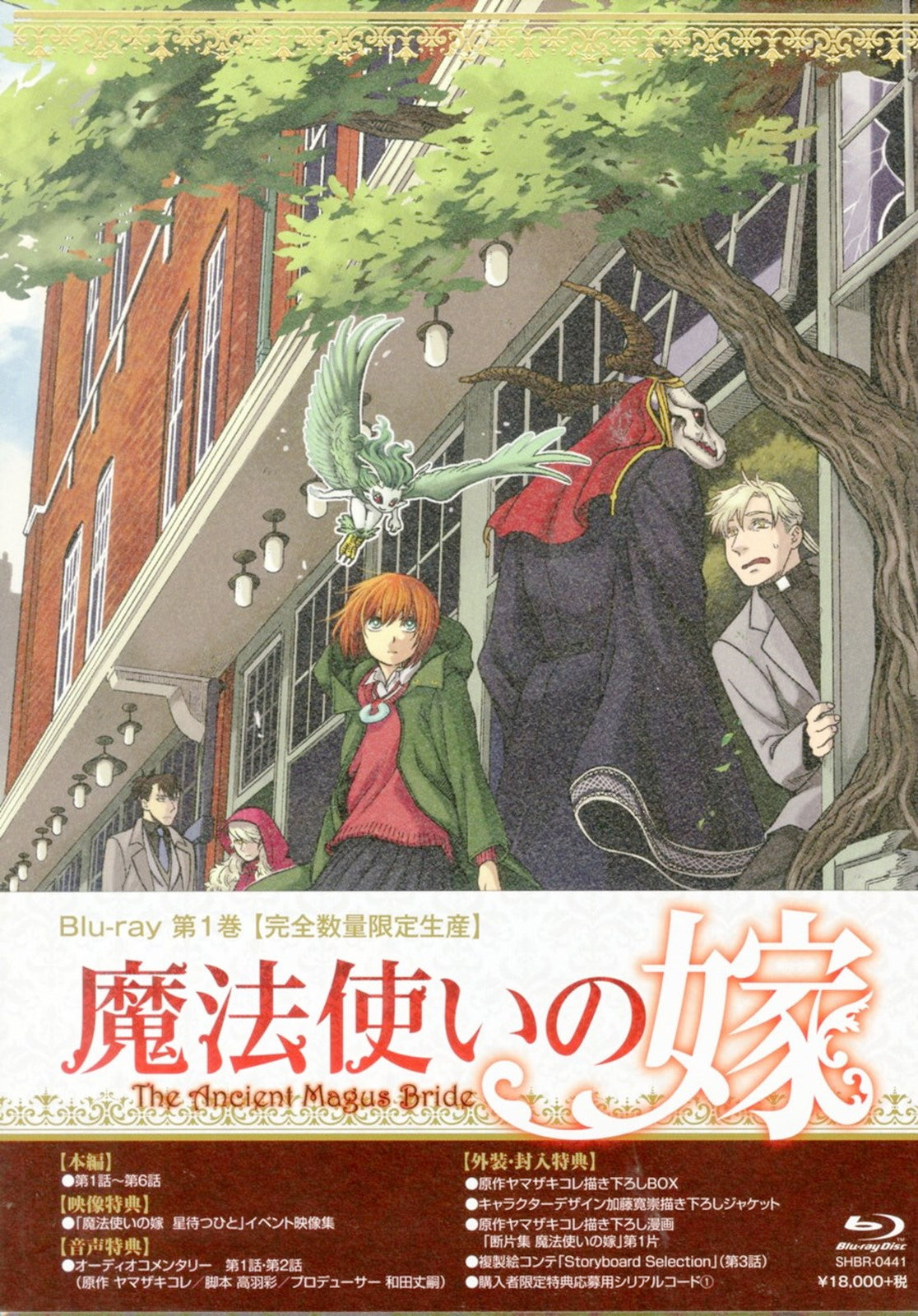 ANIME, THE ANCIENT MAGUS'BRIDE, 3 DVD (Season 1) [English Dubbed] 1 BOX