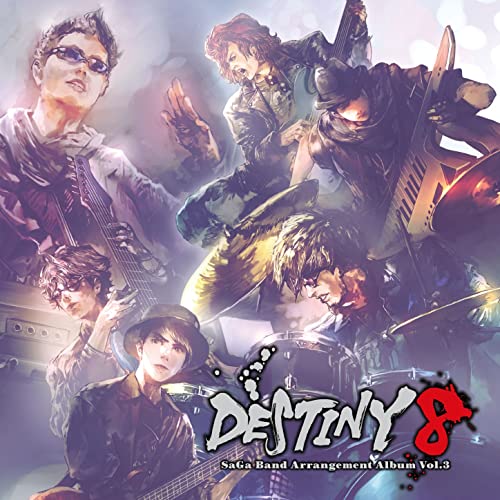 Game Music - Destiny 8 -Saga Band Arrangement Album Vol.3 - Japan CD