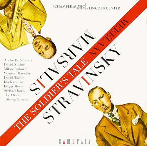L' histoire De Soldat: Marsalis(Tp)D.shifrin(Cl)Turkovic(Fg)Kavafian(Vn)E.meyer(Cb)+marsalis: Orion Sq‐Stravinsky (1882-1971) - Japan CD